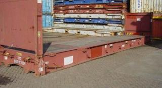 Flatrack container parts